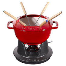 Staub juego de fondue de queso