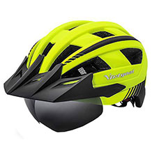 Victgoal casco de bicicleta con visera