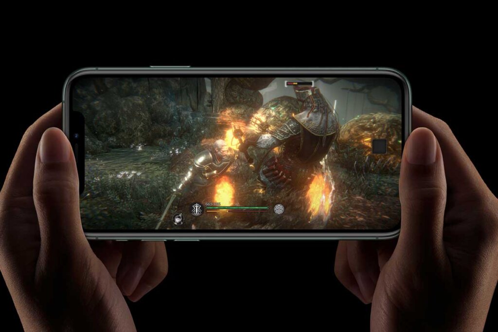 Juegos con el iPhone 11 Pro de Apple