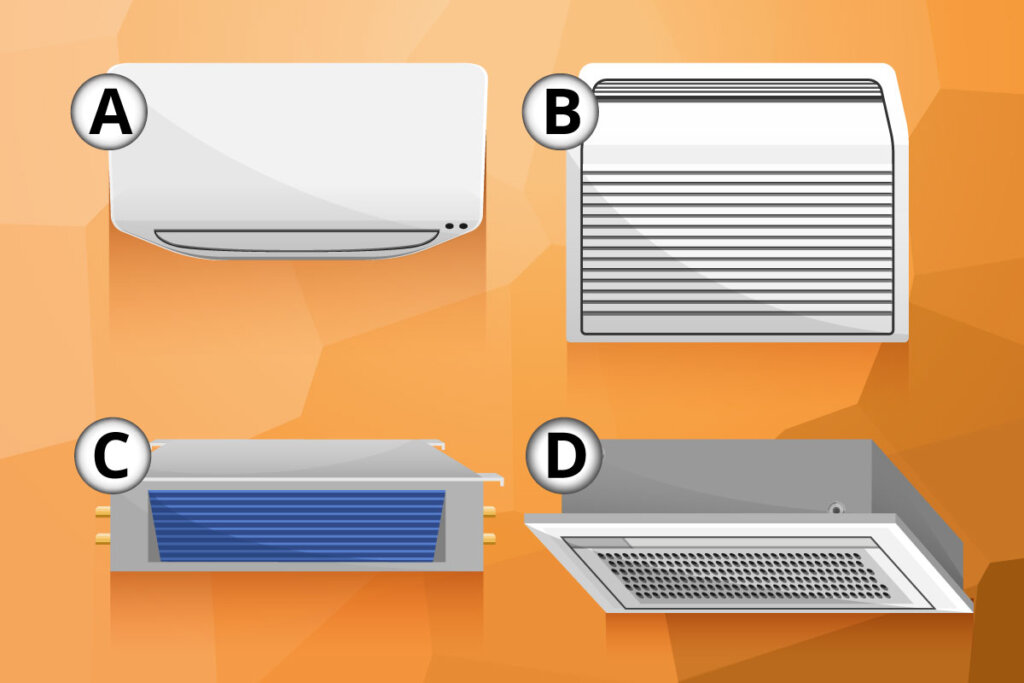 4 aparatos interiores distintos