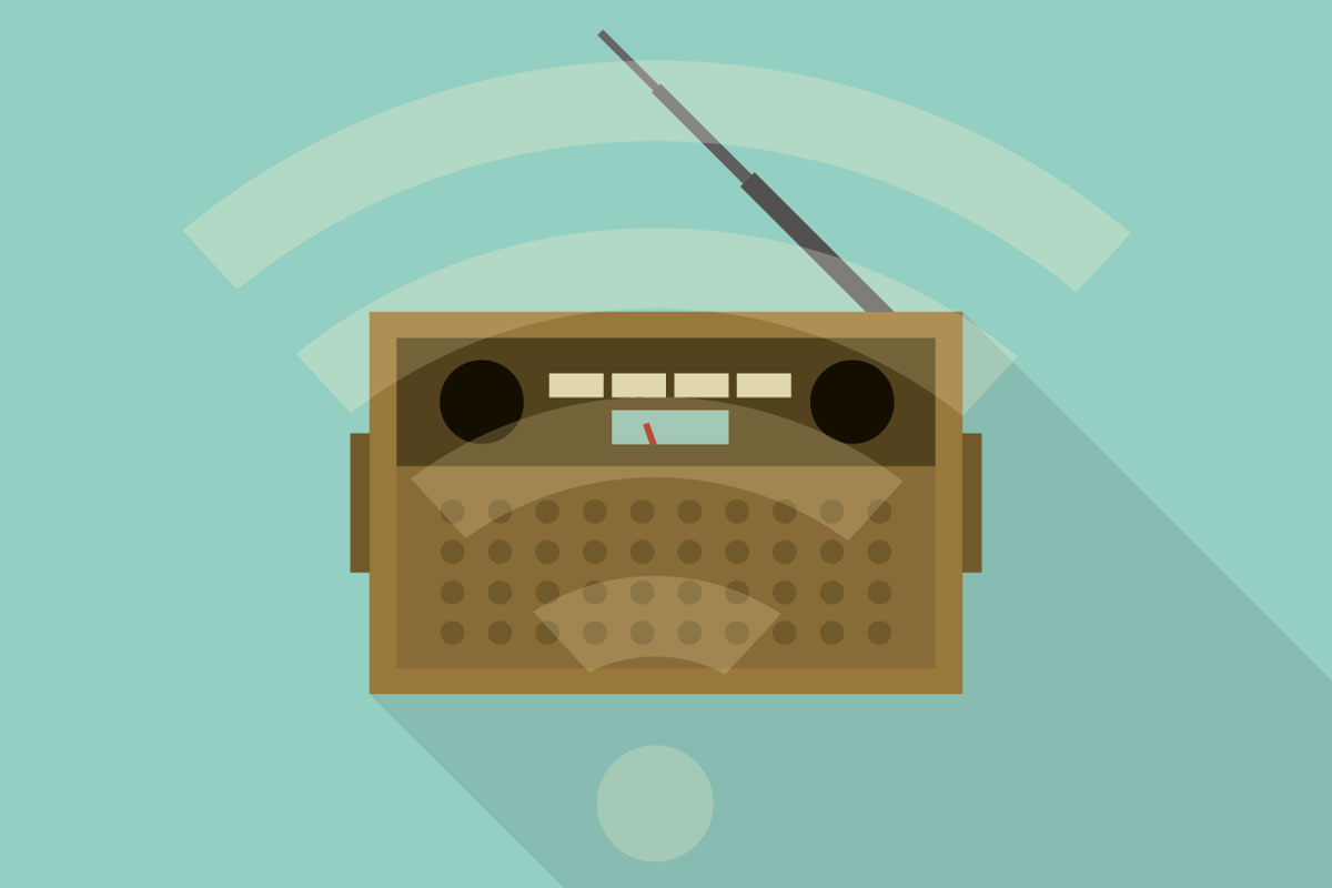 radio por internet graphic of a wlan enabled radio