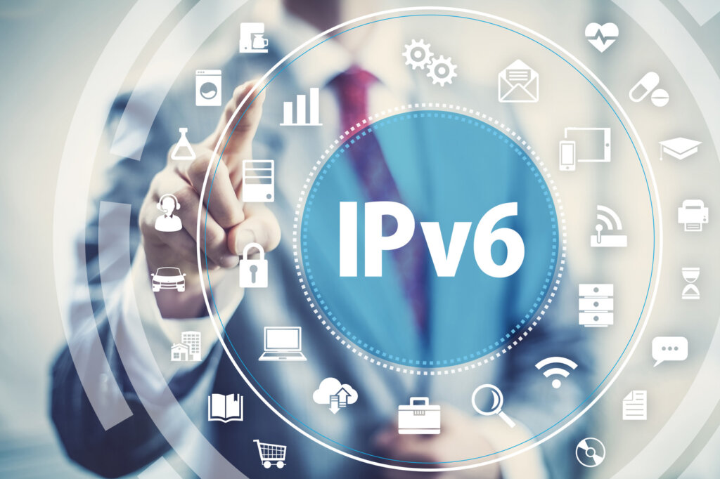 símbolo ipv6